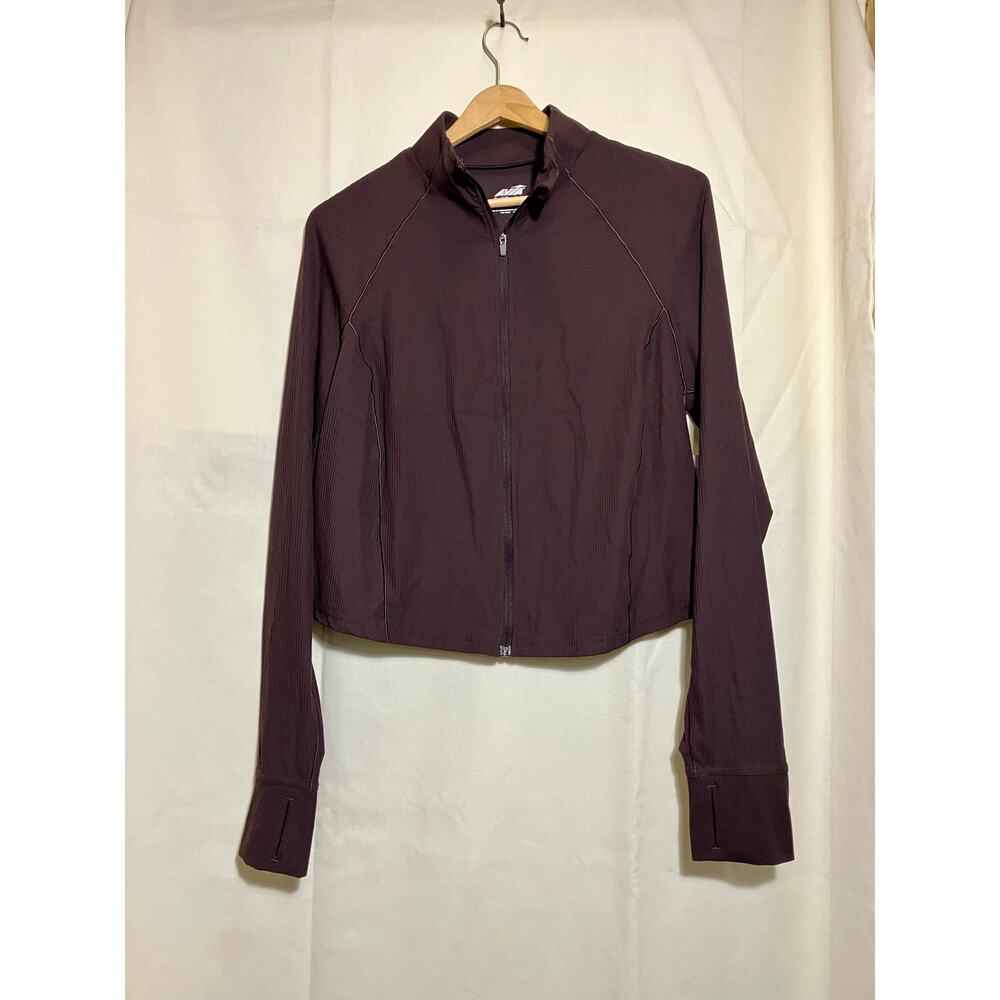 Avia SoftSculpt Brown Workout Sweatshirt Woman’s Size XXL.